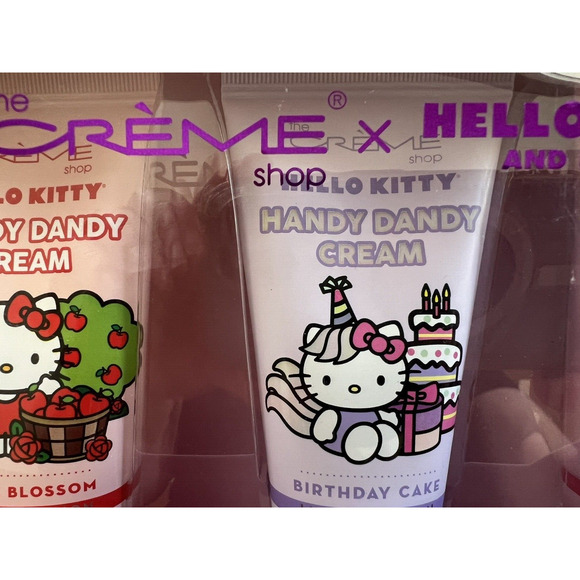 HELLO KITTY & Friends The Creme Shop - Dry Skin Repair Hand Creme Trio - NEW! - Picture 6 of 10